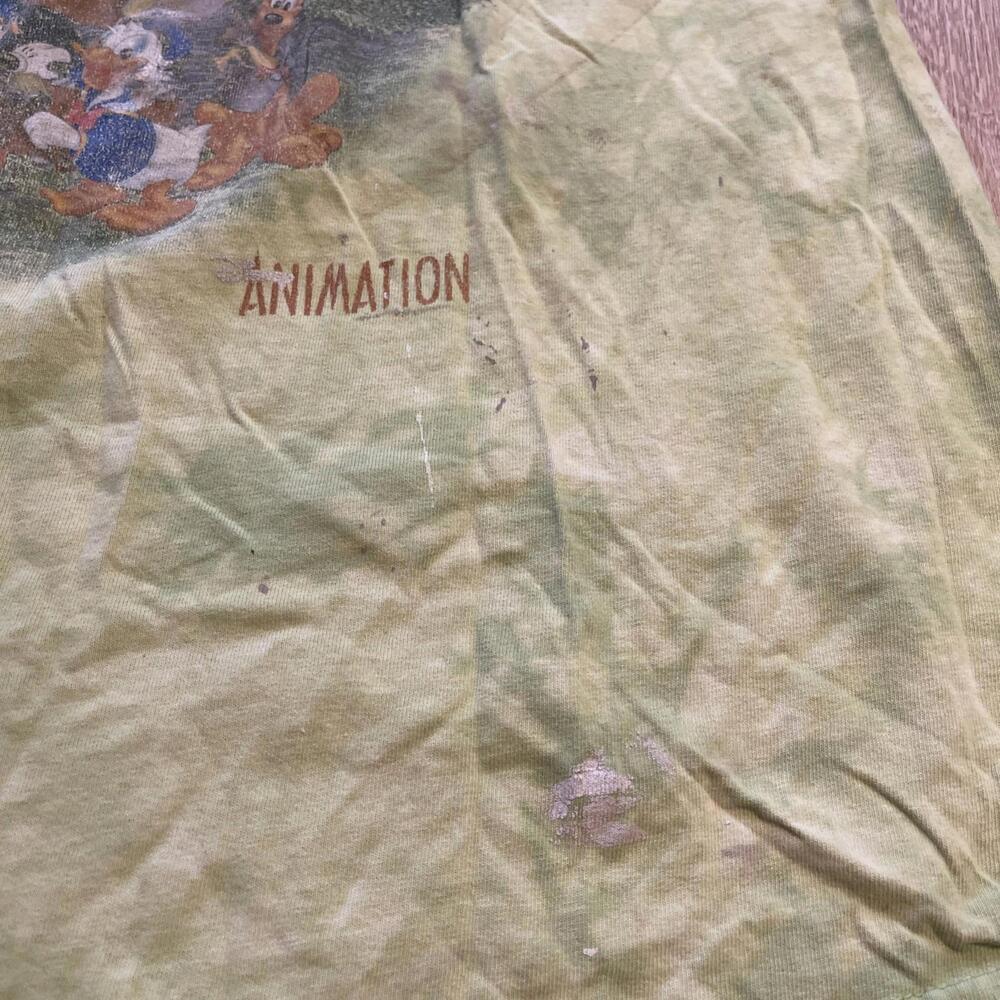DISNEY ANIMATION California Adventure All Over Print MICKEY MOUSE Size M H74 - Picture 3 of 9
